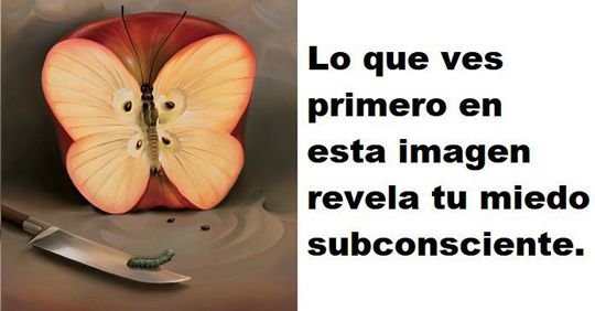 Lo que veas primero en esta imagen revelará tu miedo subconsciente ...